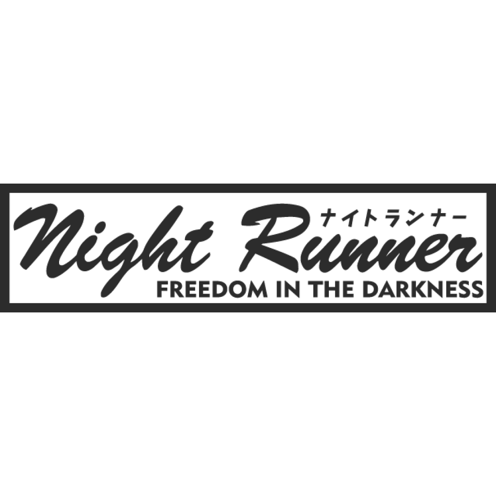 Night Runner II samolepka