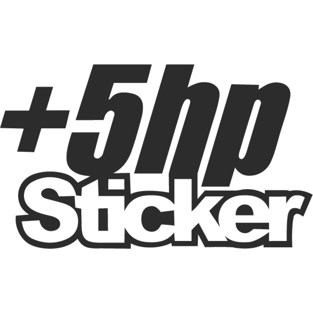 +5HP Sticker samolepka +5HP Sticker samolepka