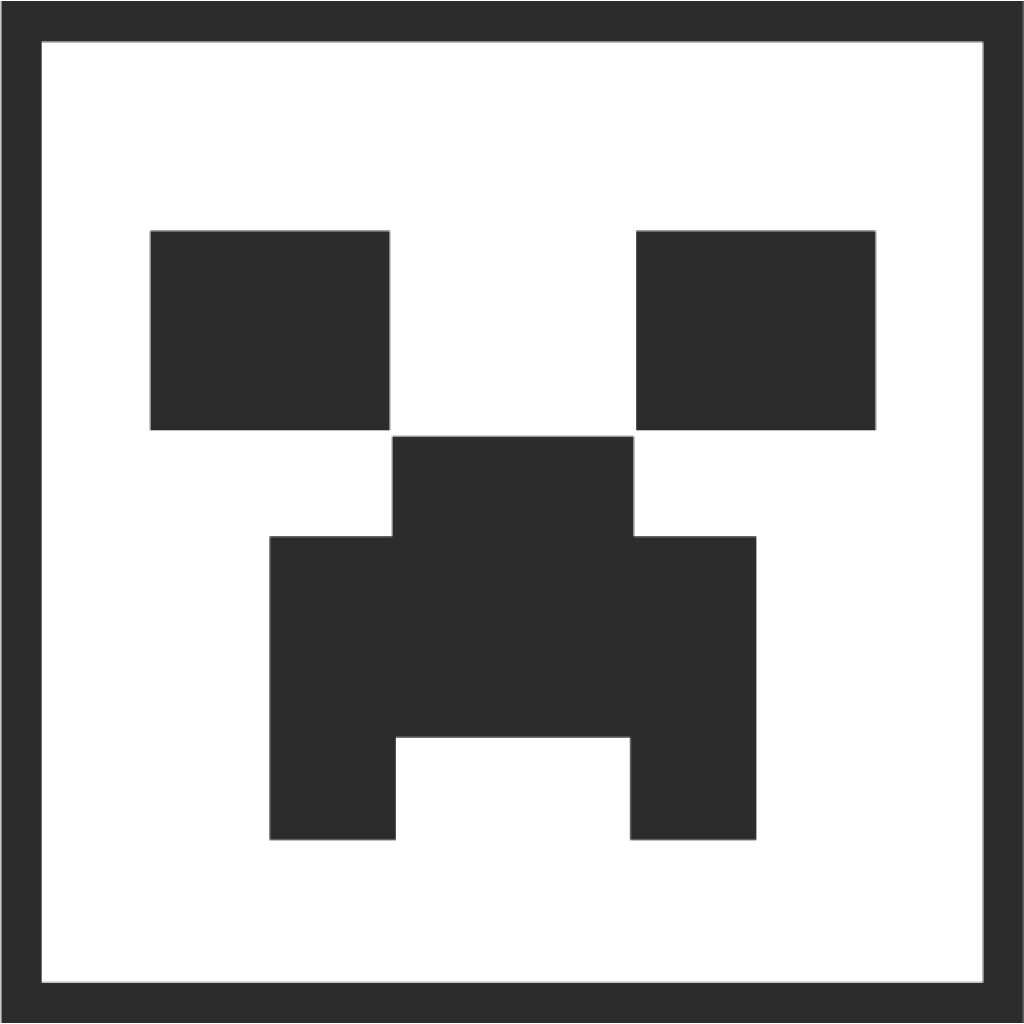 Creeper samolepka Creeper samolepka