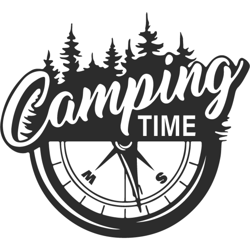 Camping Time samolepka