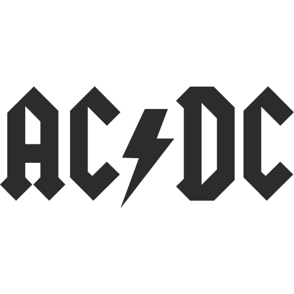 ACDC samolepka ACDC samolepka
