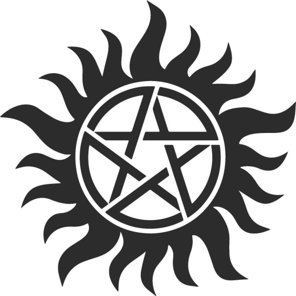 Anti Possession Supernatural samolepka Anti Possession Supernatural samolepka