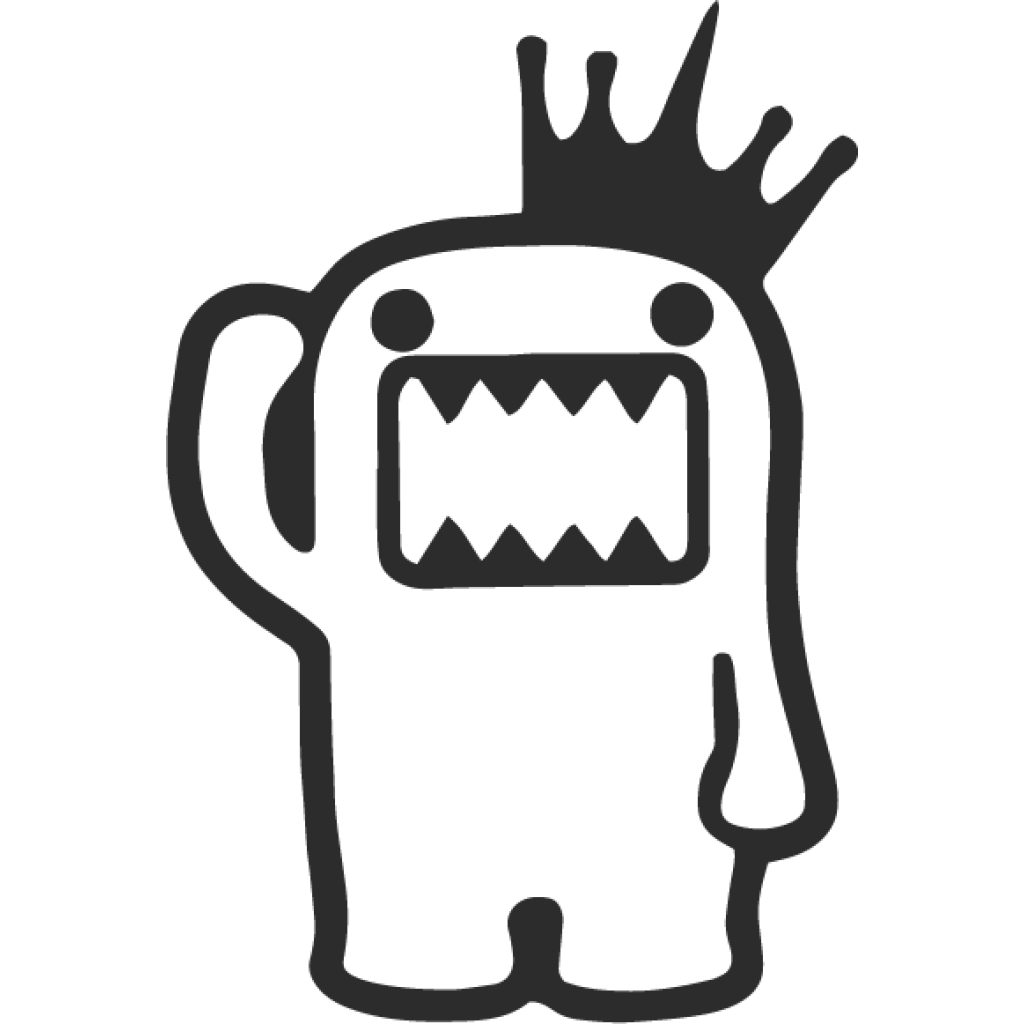 JDM Domo king samolepka JDM Domo king samolepka