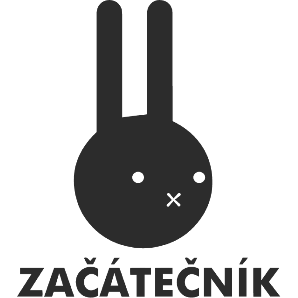 Začátečník zajíček II samolepka Začátečník zajíček II samolepka