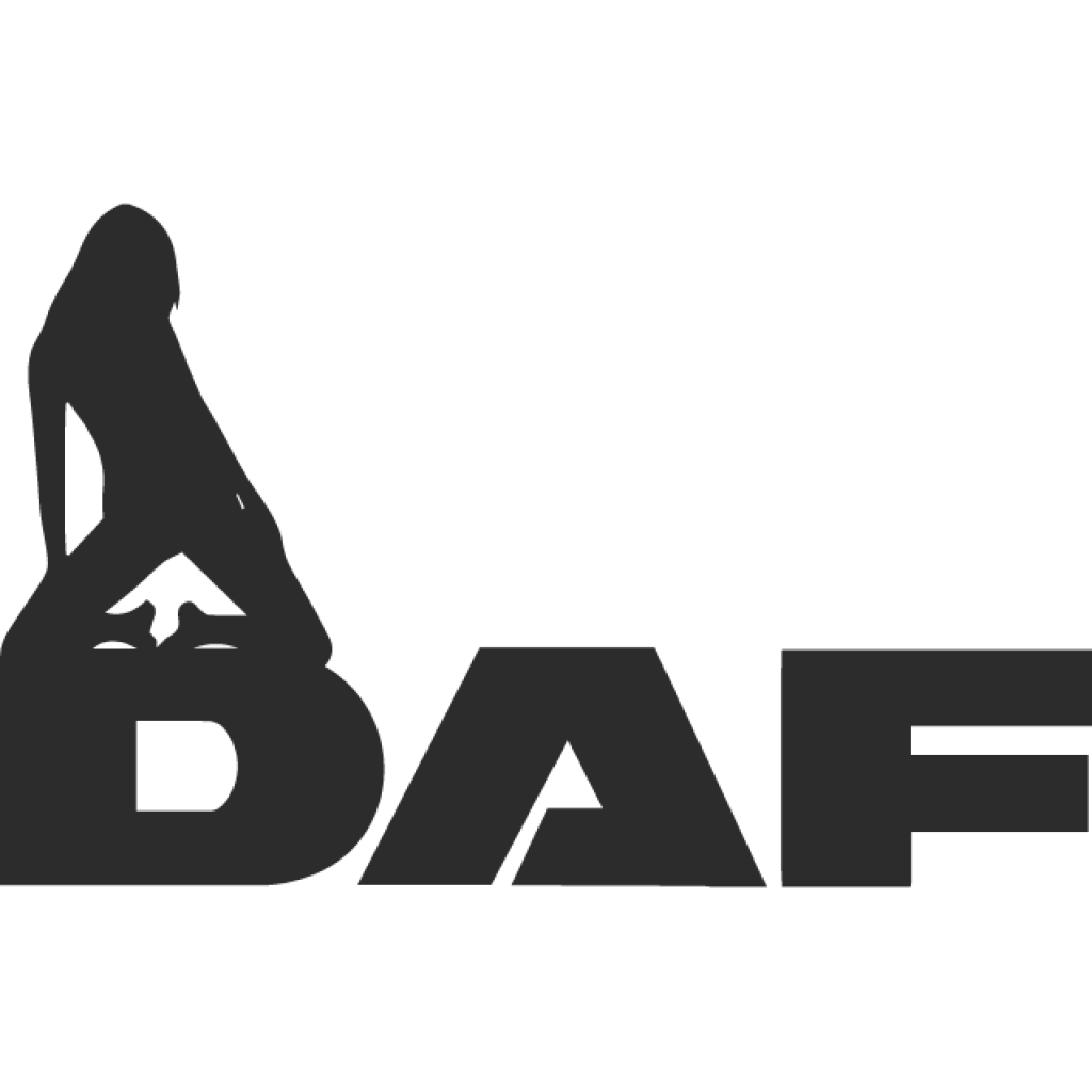 Daf Bitch samolepka Daf Bitch samolepka