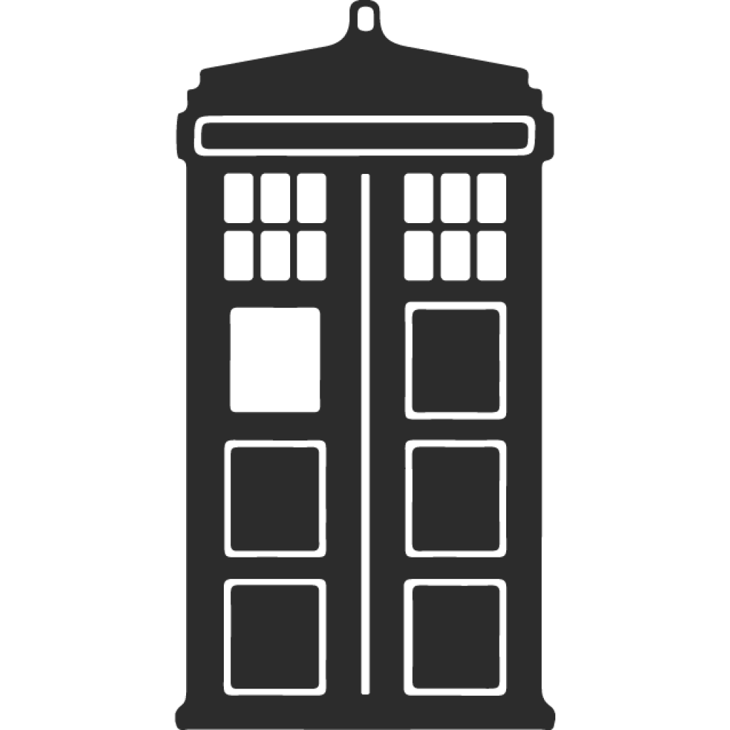 Tardis samolepka Tardis samolepka