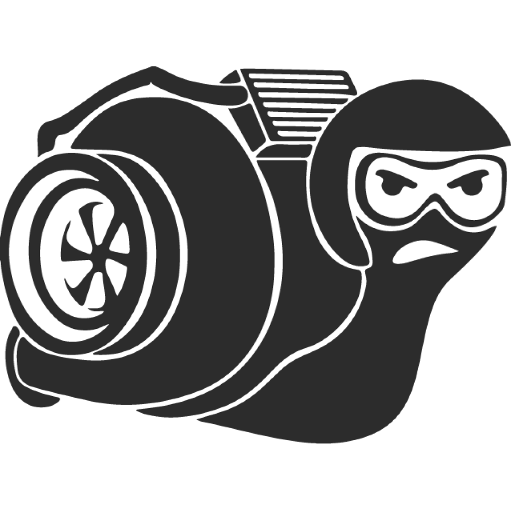 Turbo šnek II samolepka