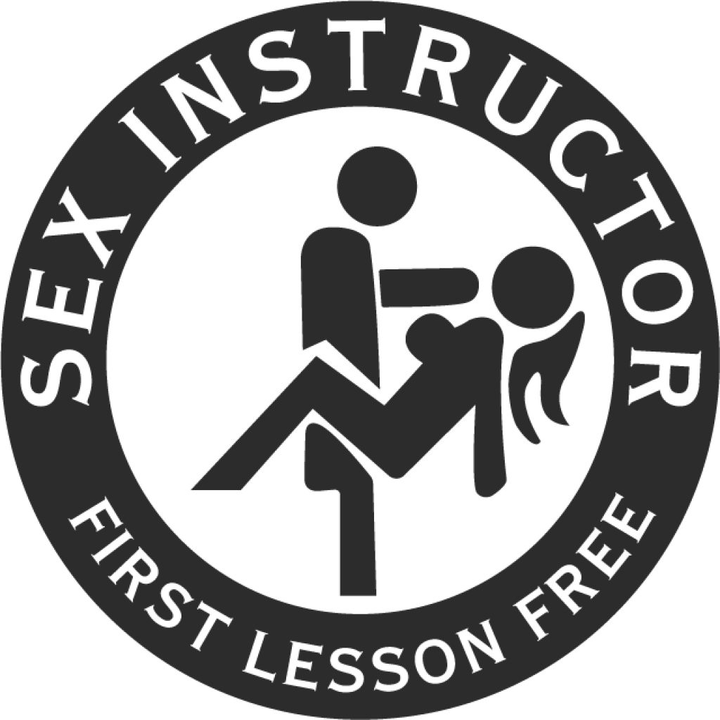 Sex instructor samolepka Sex instructor samolepka