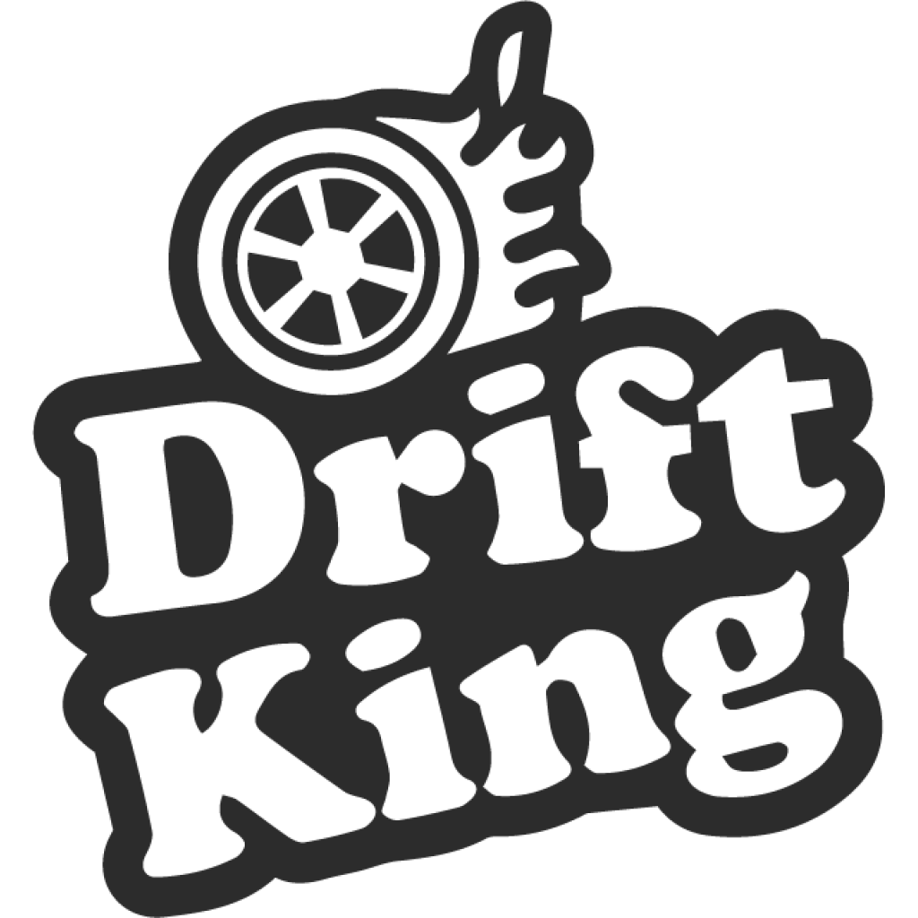 Drift King III samolepka Drift King III samolepka