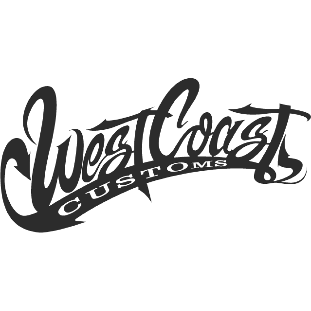 West Coast Customs samolepka West Coast Customs samolepka