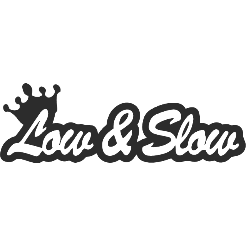 Low and Slow III samolepka Low and Slow III samolepka