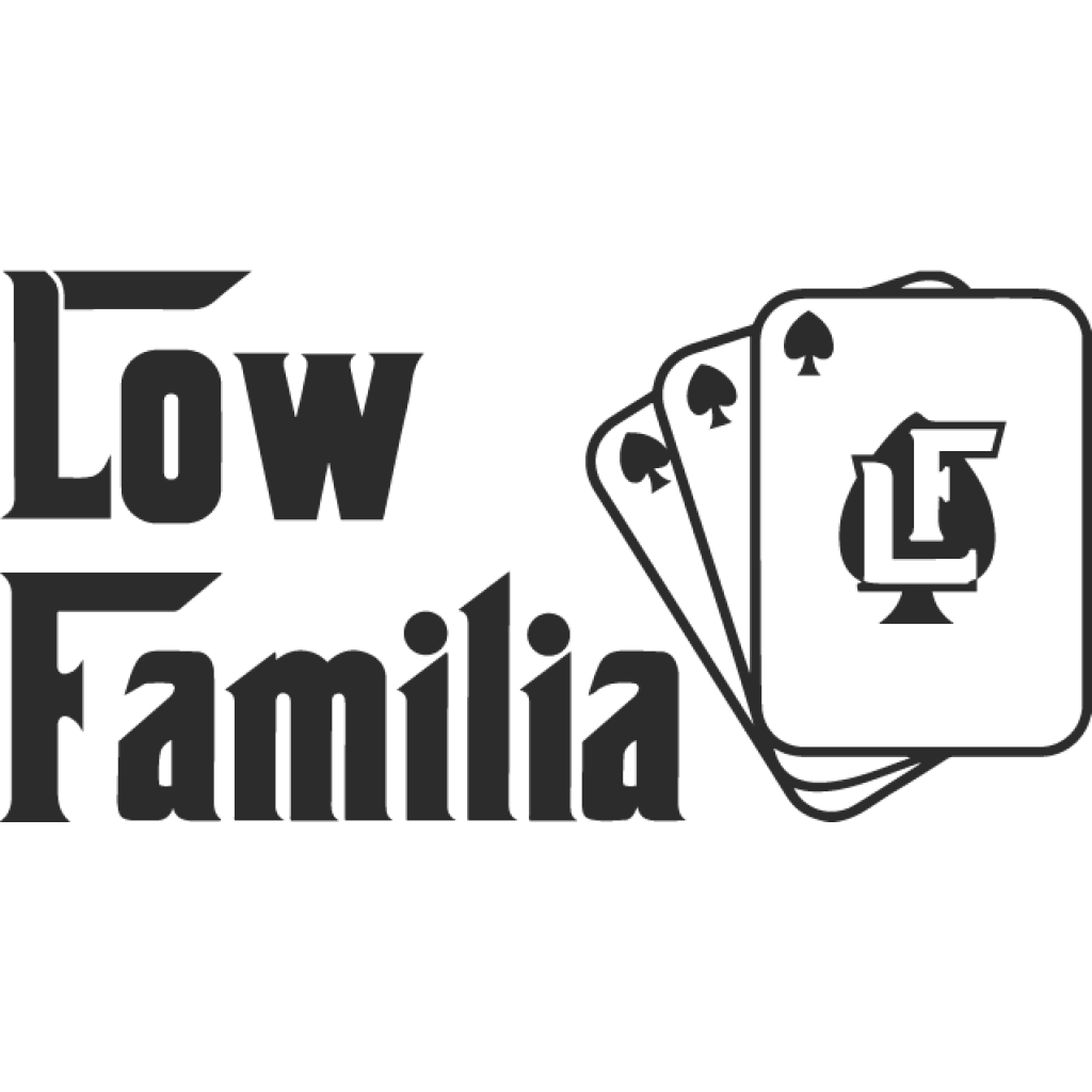 Low familia samolepka Low familia samolepka