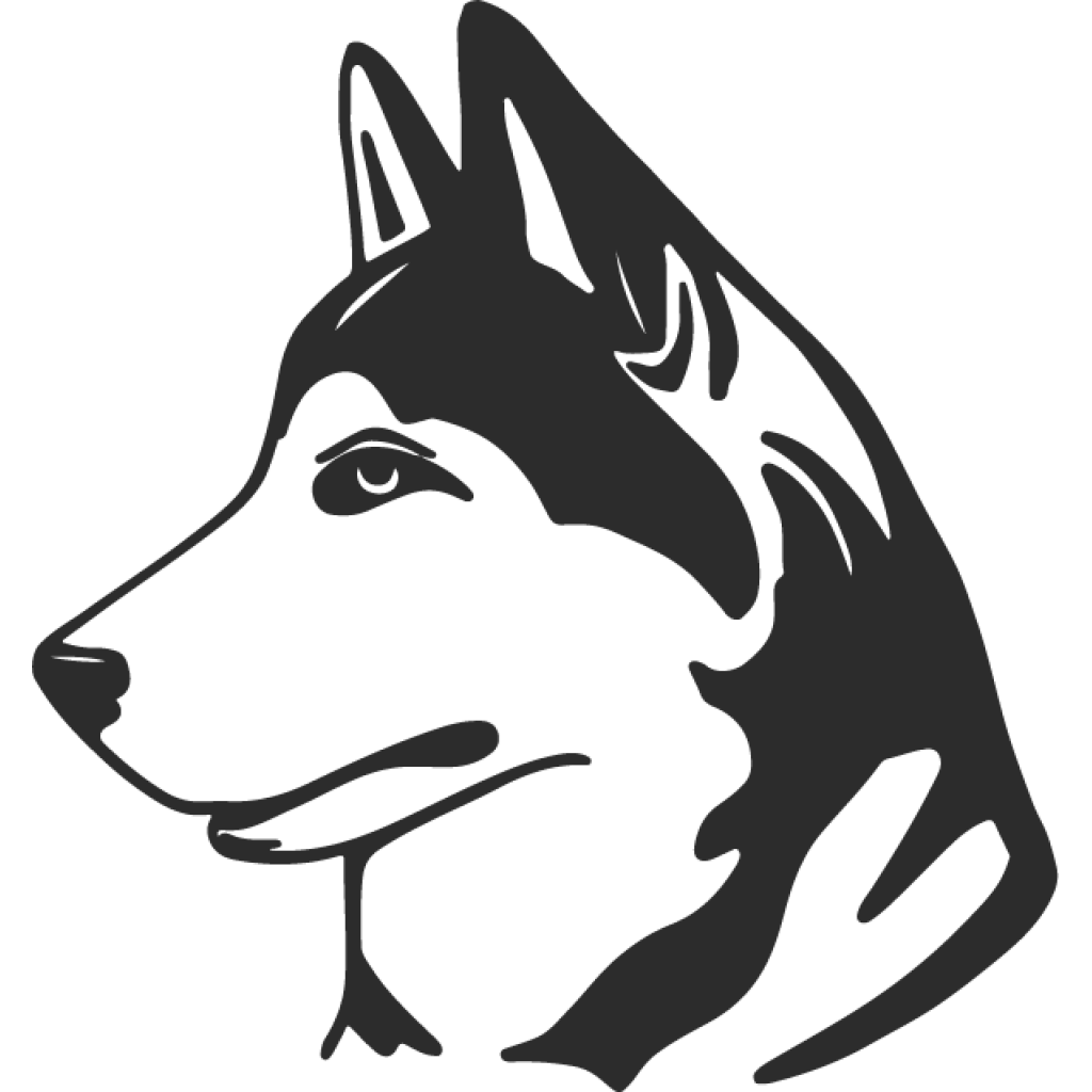 Husky samolepka Husky samolepka