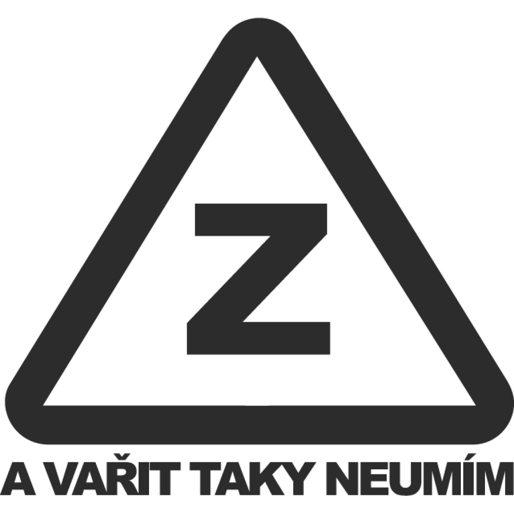 Začátečník a vařit taky neumím samolepka Začátečník a vařit taky neumím samolepka