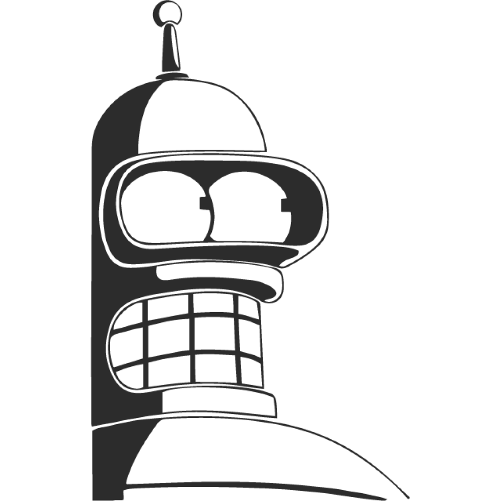 Bender II samolepka Bender II samolepka
