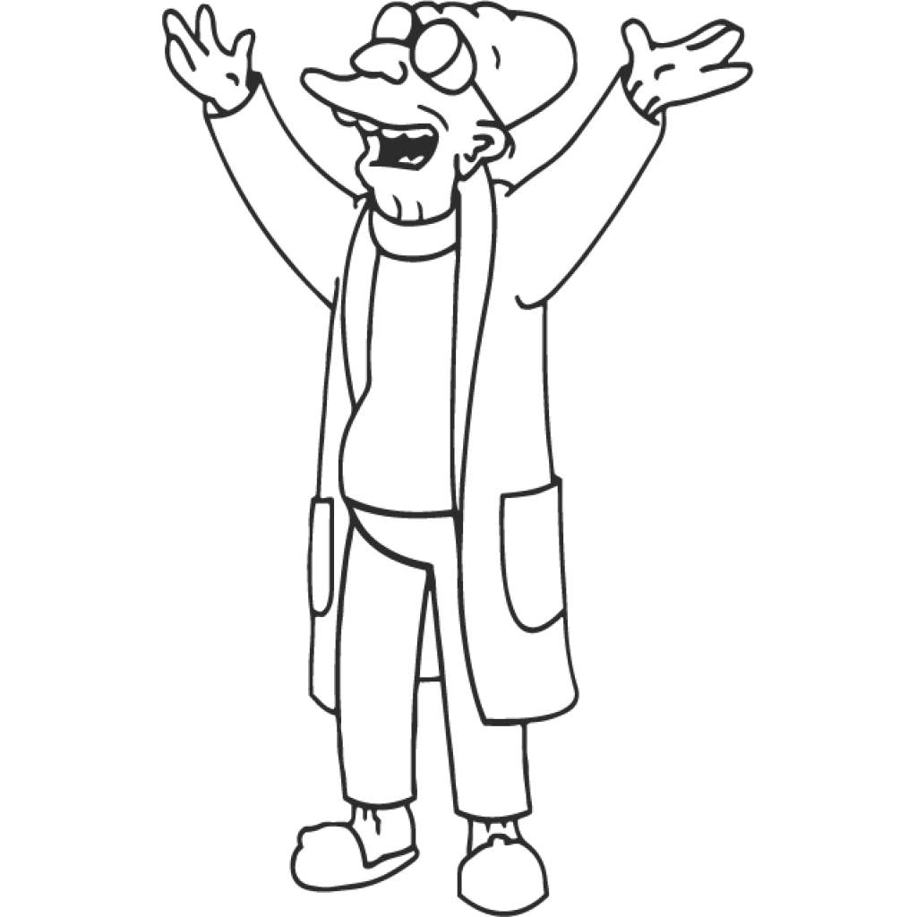 Professor Farnsworth samolepka