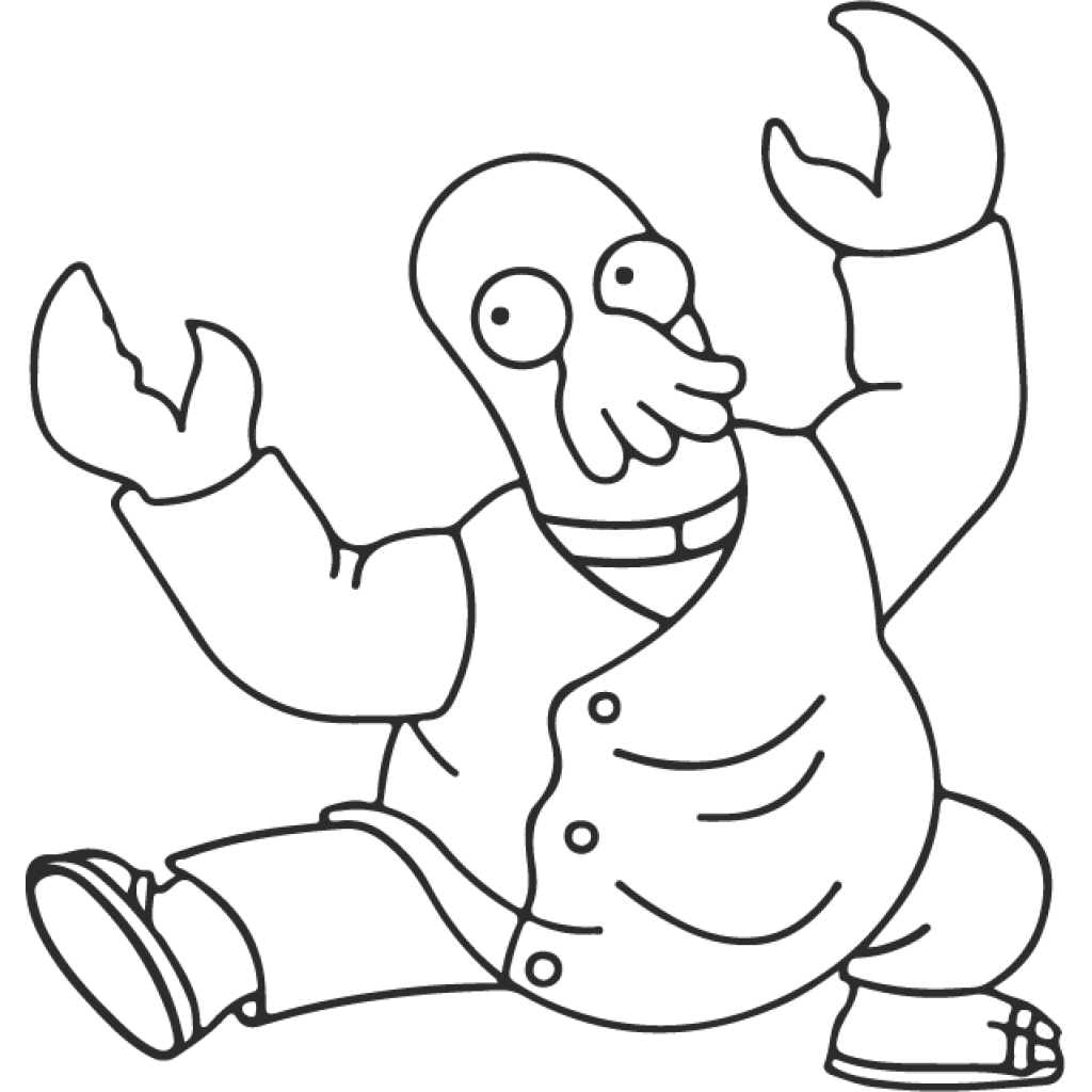 Zoidberg II samolepka Zoidberg II samolepka