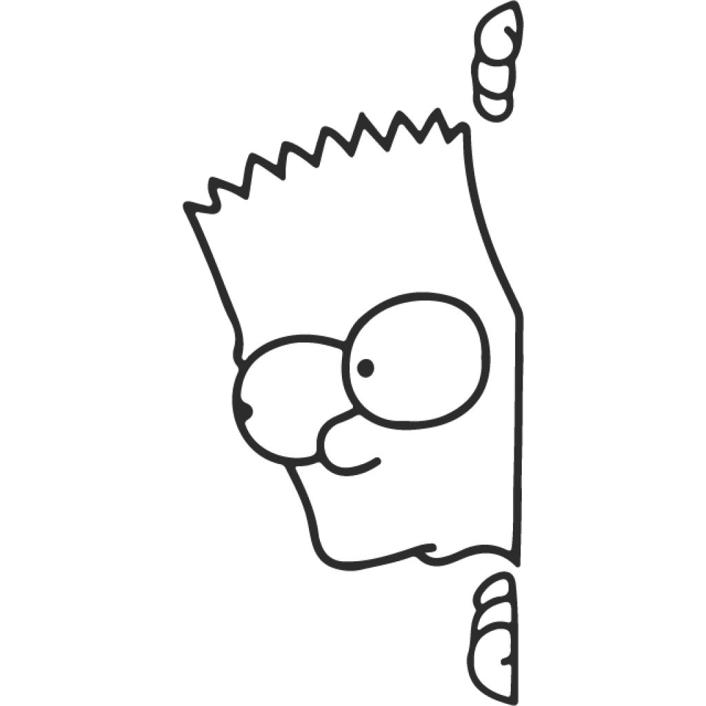Bart samolepka Bart samolepka