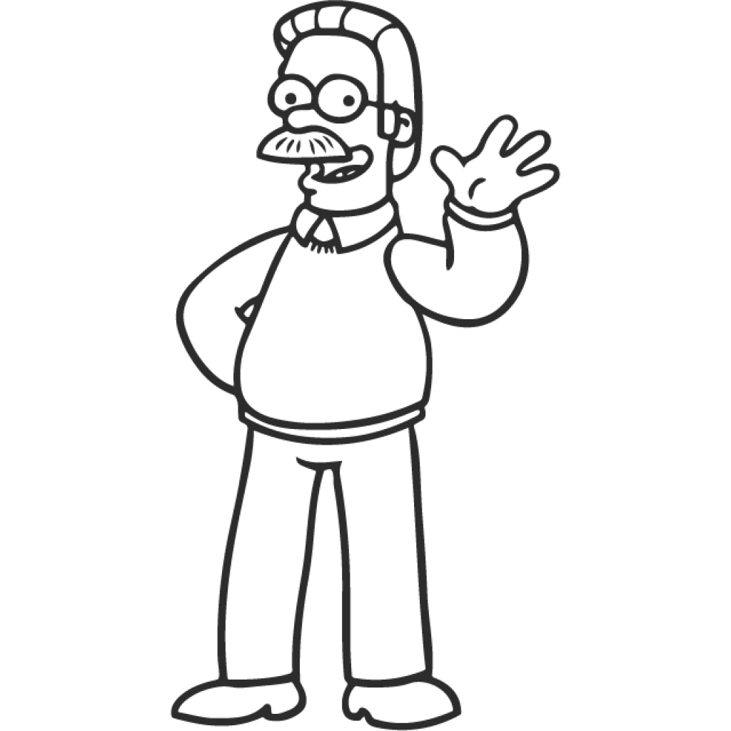 Flanders samolepka Flanders samolepka