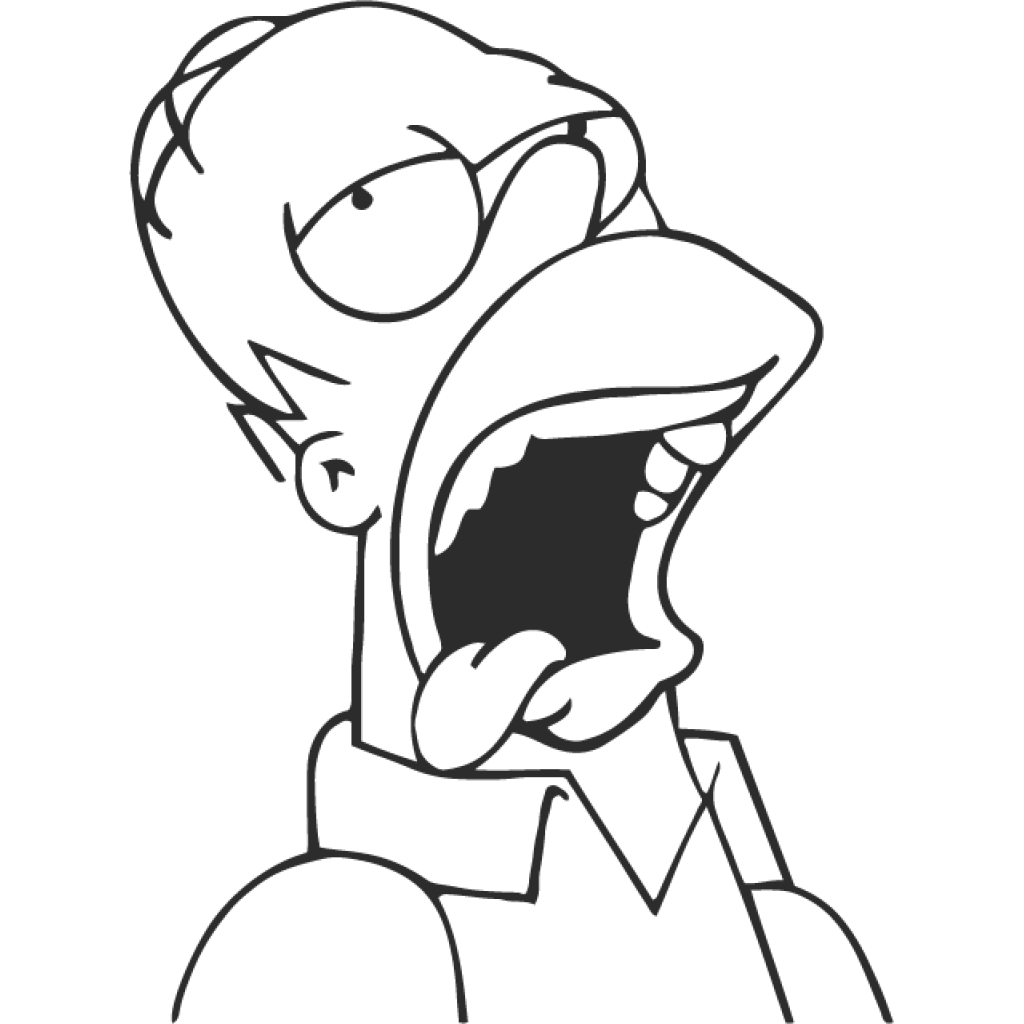 Homer samolepka Homer samolepka