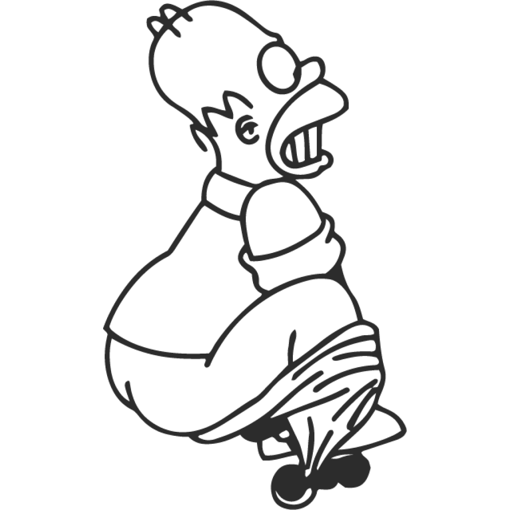Homer III samolepka Homer III samolepka