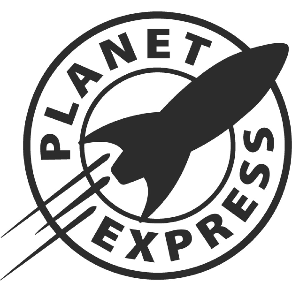 Planet Express samolepka Planet Express samolepka