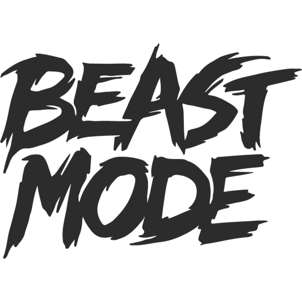 Beast Mode samolepka Beast Mode samolepka