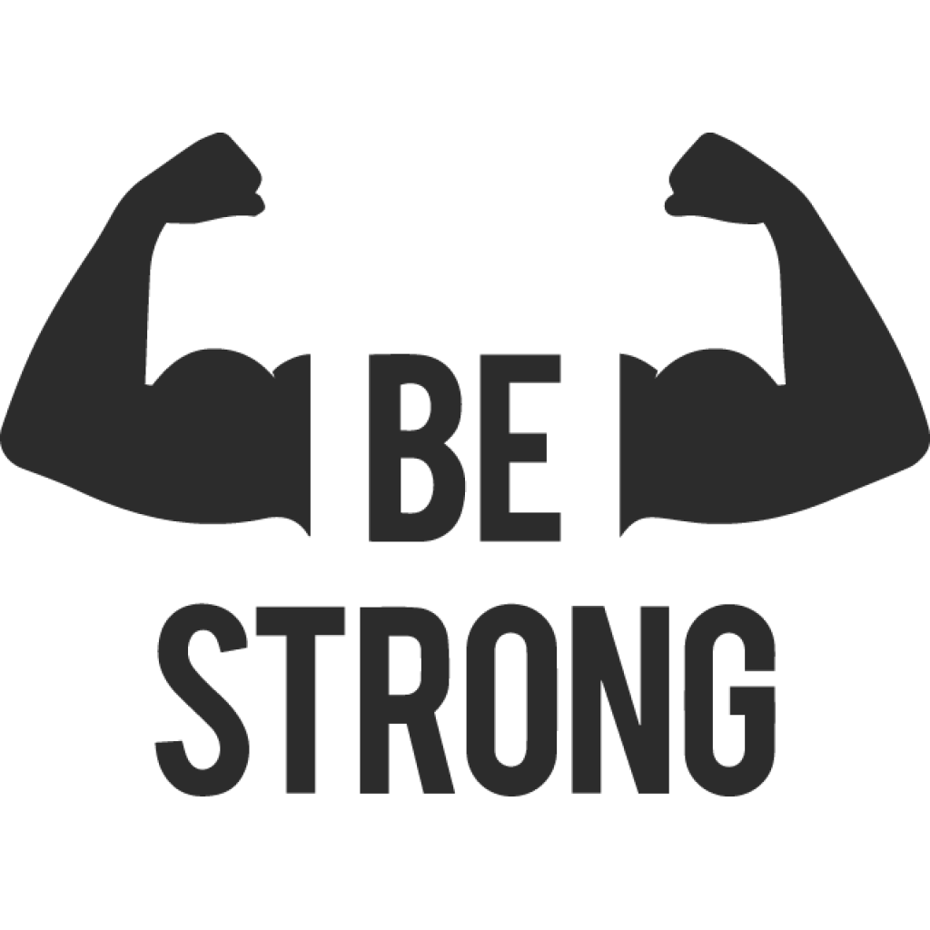 Be Strong samolepka Be Strong samolepka