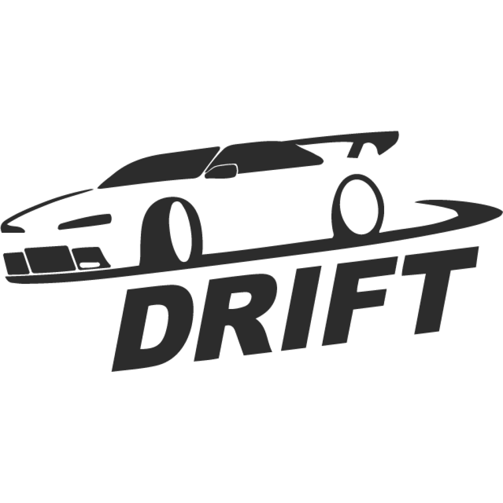 Drift silueta samolepka Drift silueta samolepka