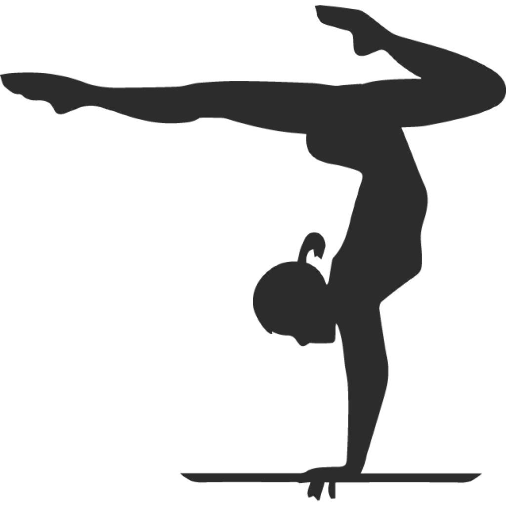 Gymnastka samolepka Gymnastka samolepka