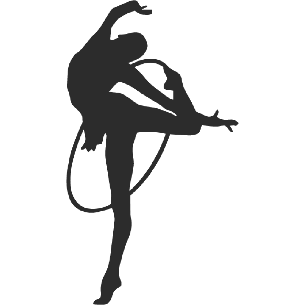 Gymnastka II samolepka