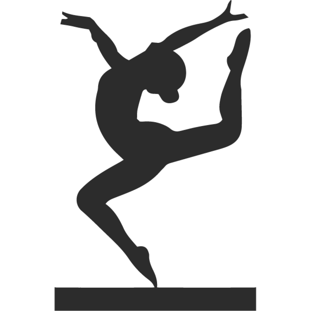 Gymnastka IV samolepka Gymnastka IV samolepka