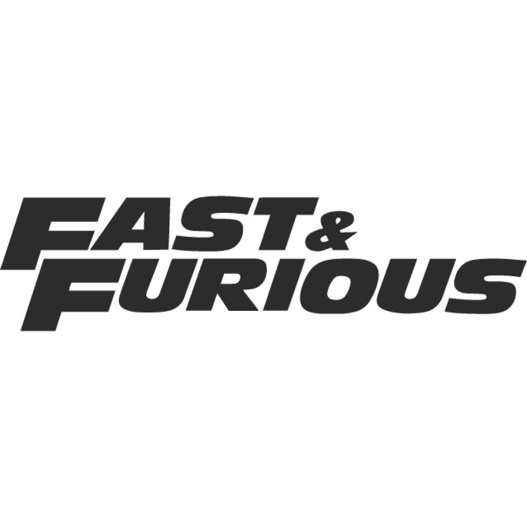 Fast & Furious samolepka Fast & Furious samolepka