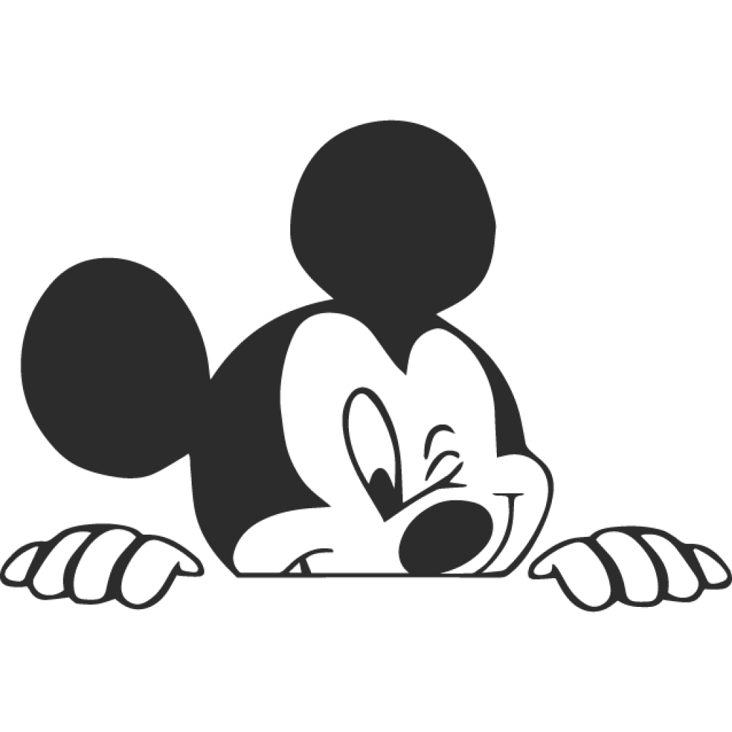 Mickey Mouse samolepka Mickey Mouse samolepka