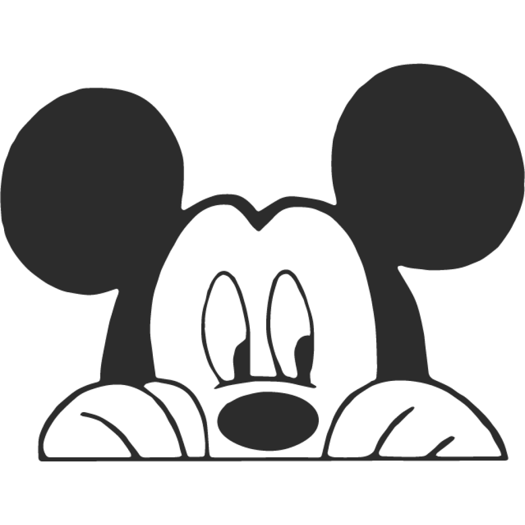 Mickey Mouse III samolepka Mickey Mouse III samolepka
