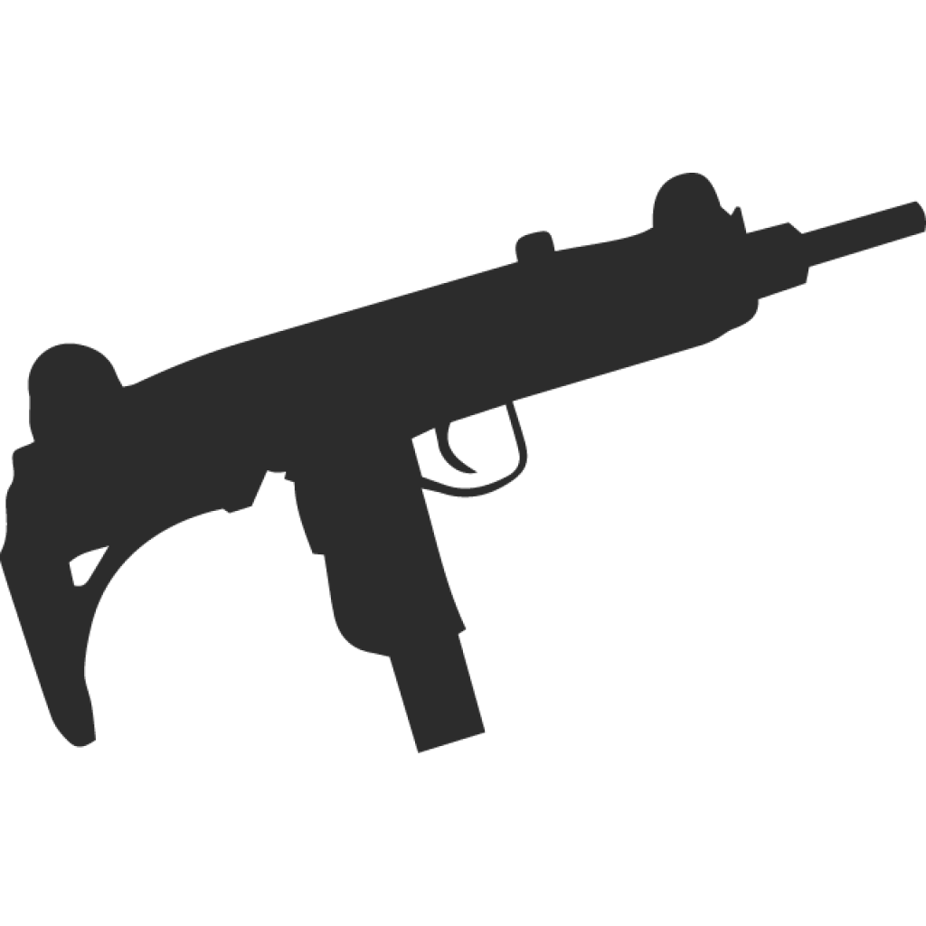 Uzi samolepka Uzi samolepka