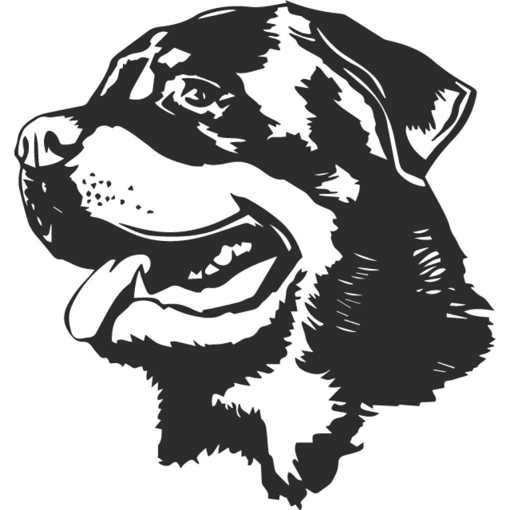 Rottweiler samolepka