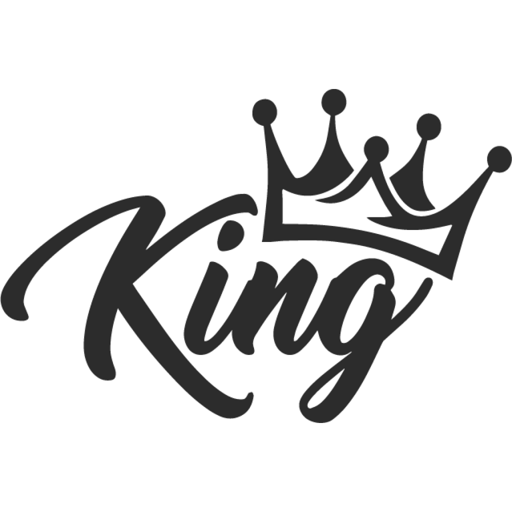 King samolepka King samolepka