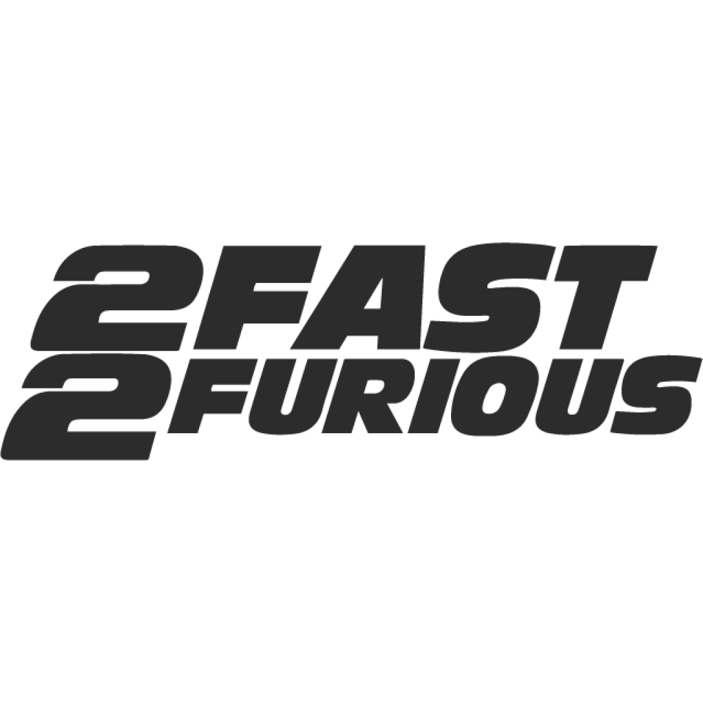 Fast & Furious 2 samolepka Fast & Furious 2 samolepka