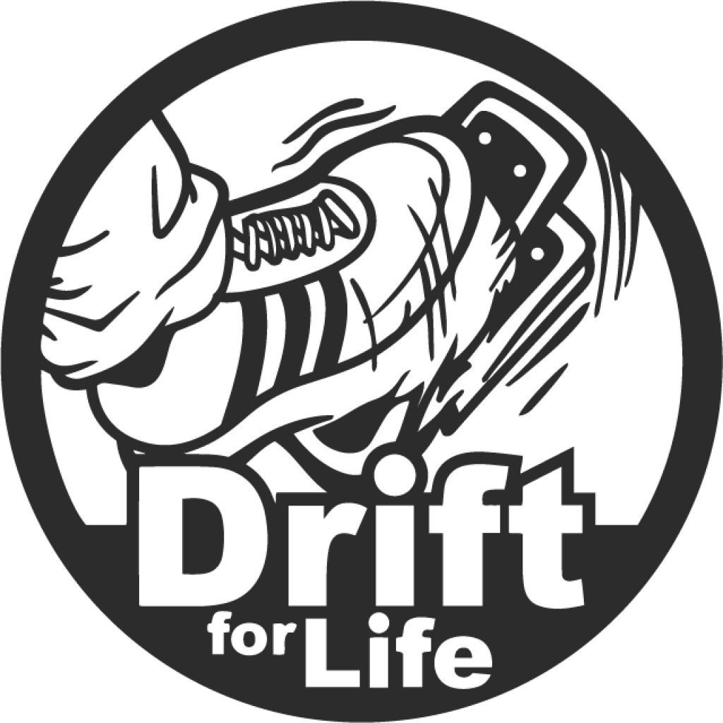 Drift for life samolepka Drift for life samolepka