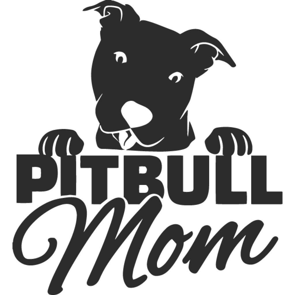 Pitbull mom II samolepka Pitbull mom II samolepka