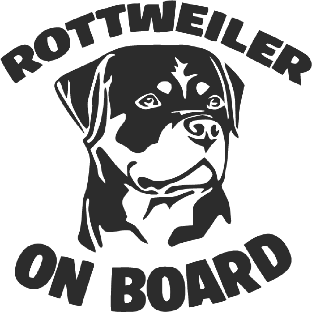 Rottweiler VII samolepka