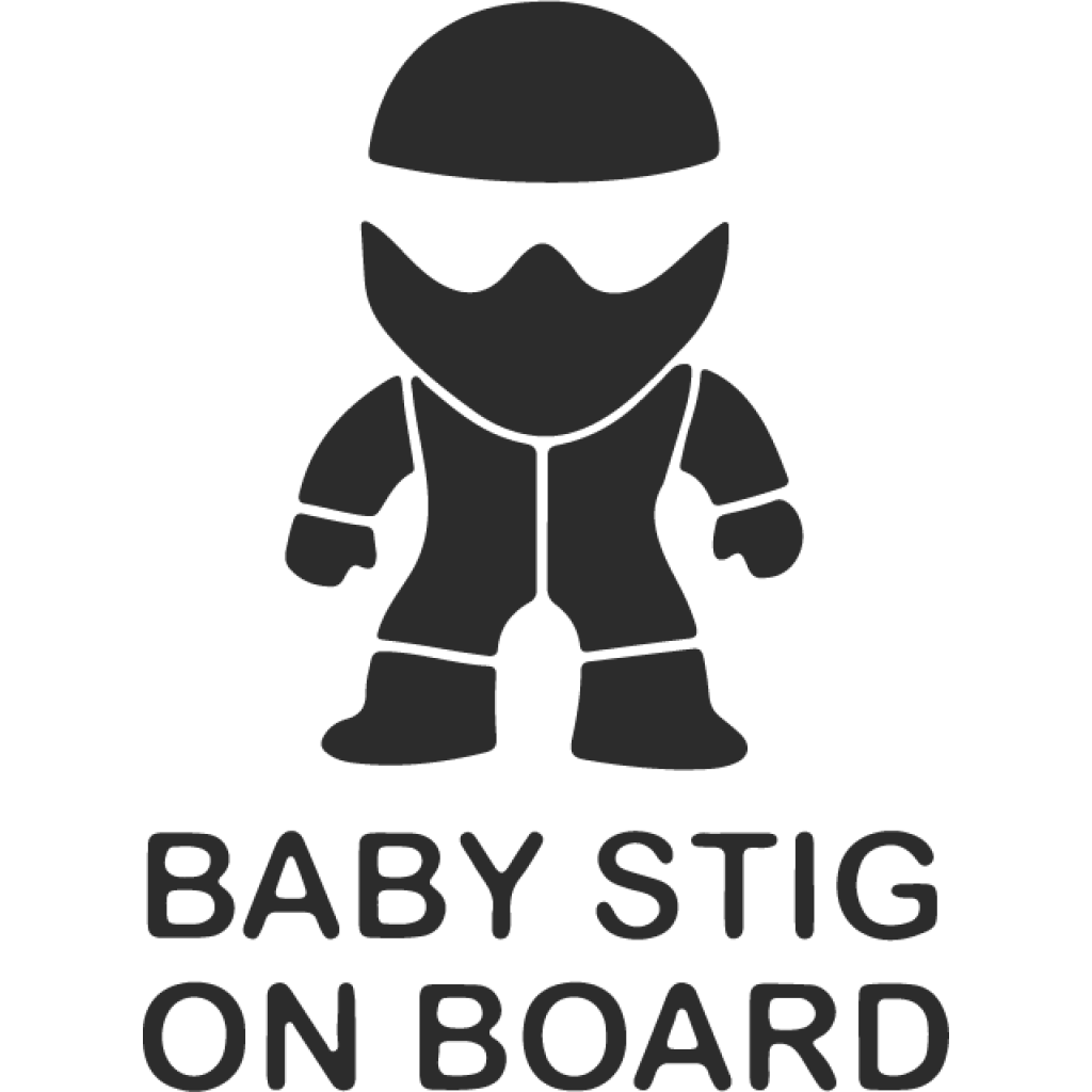Baby Stig samolepka Baby Stig samolepka