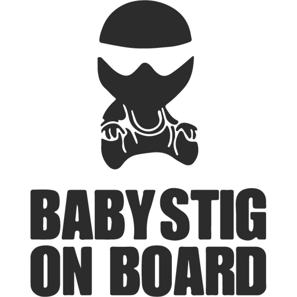 Baby Stig II samolepka Baby Stig II samolepka