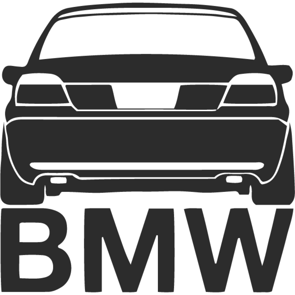 BMW E38 samolepka BMW E38 samolepka