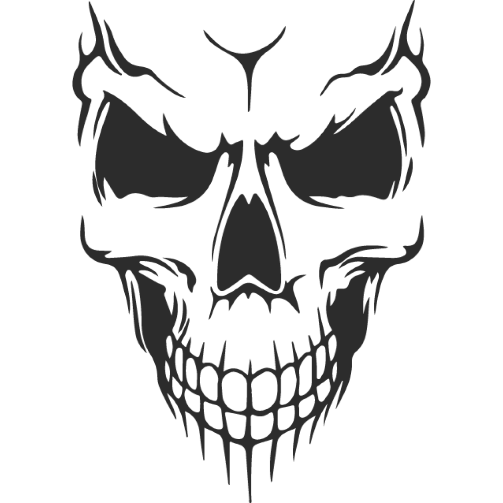 Skull Head samolepka Skull Head samolepka