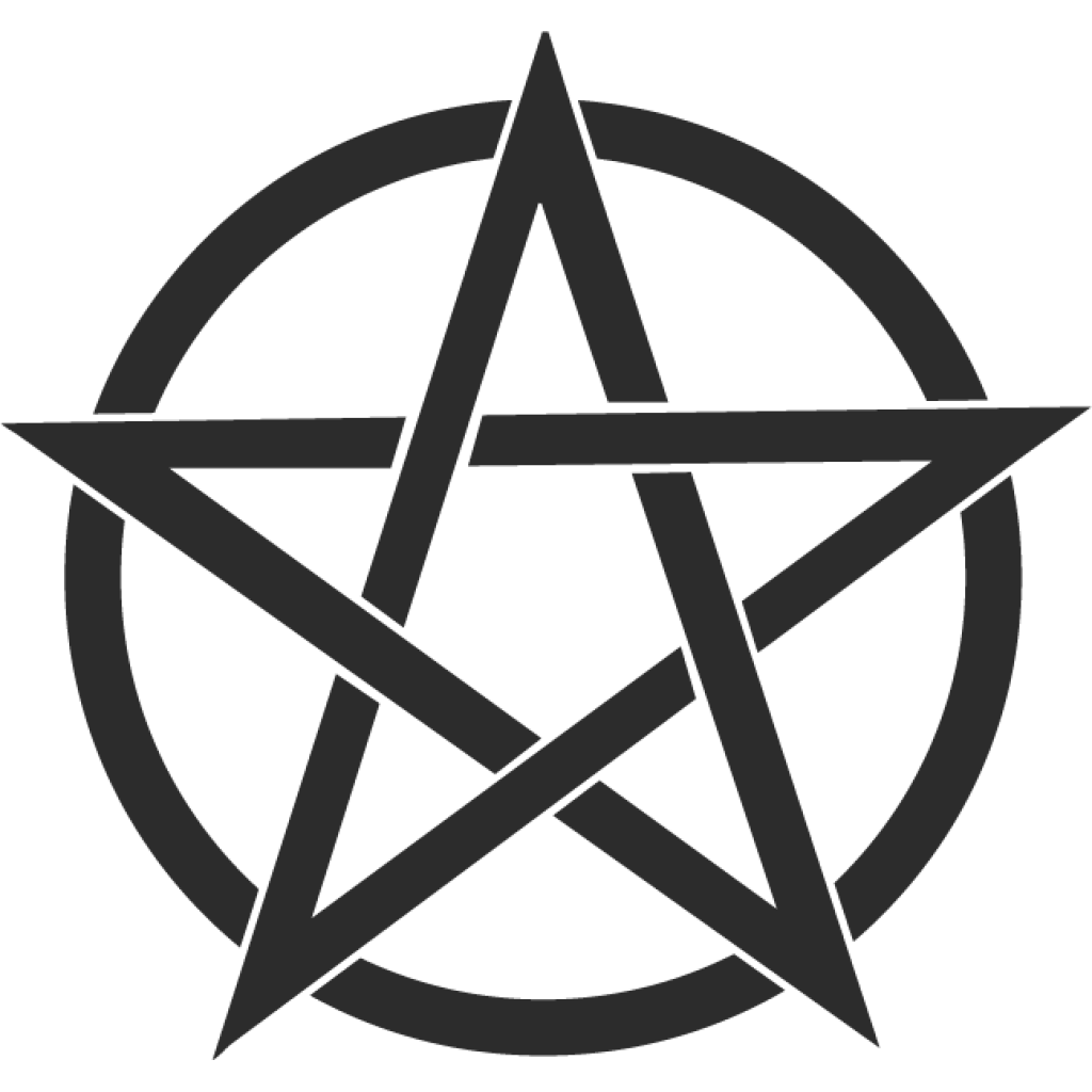 Pentagram samolepka Pentagram samolepka