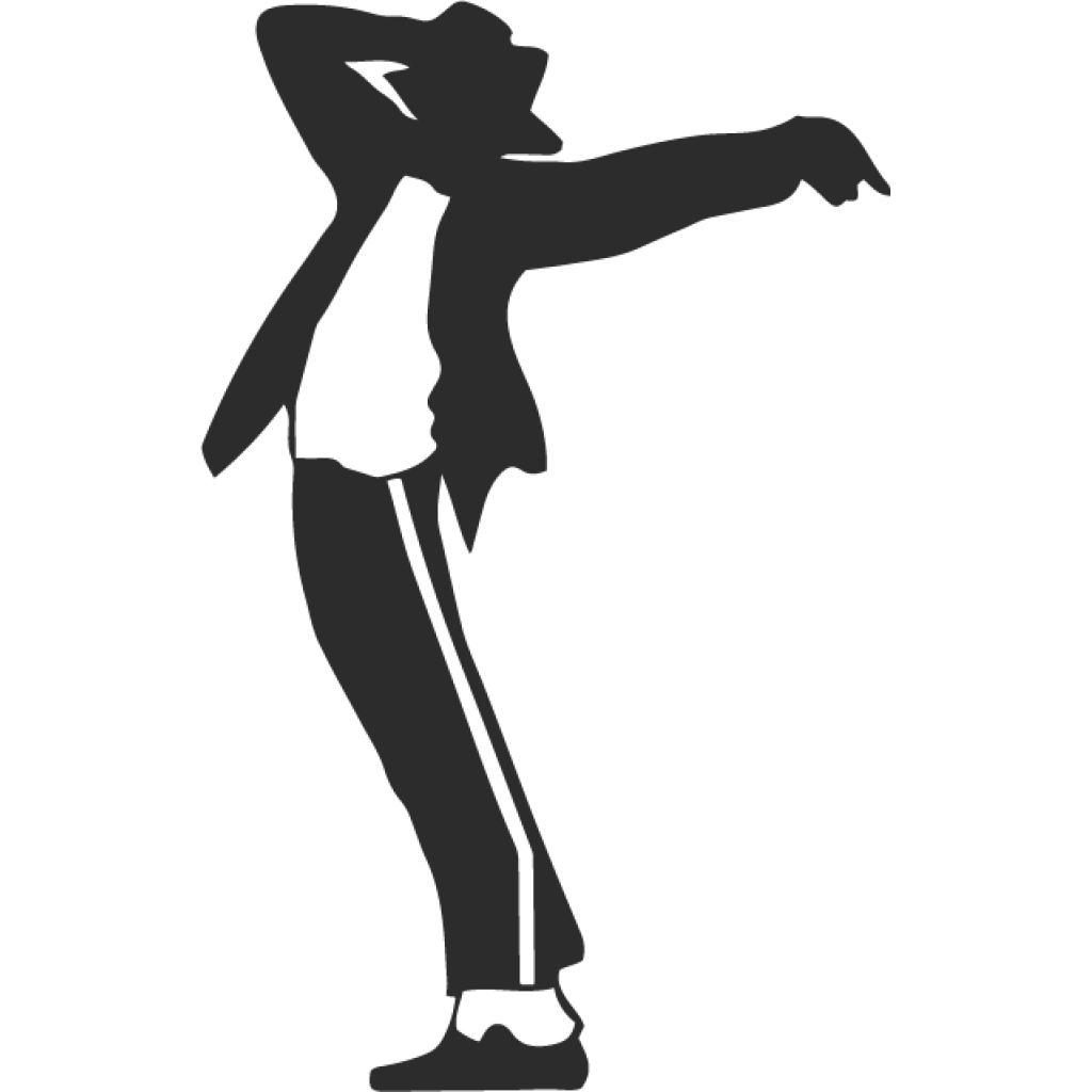 Michael Jackson II samolepka Michael Jackson II samolepka
