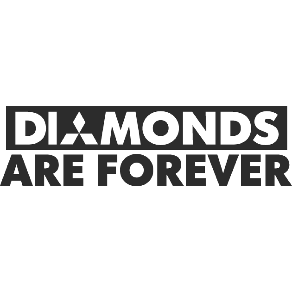Diamonds Are Forever samolepka Diamonds Are Forever samolepka