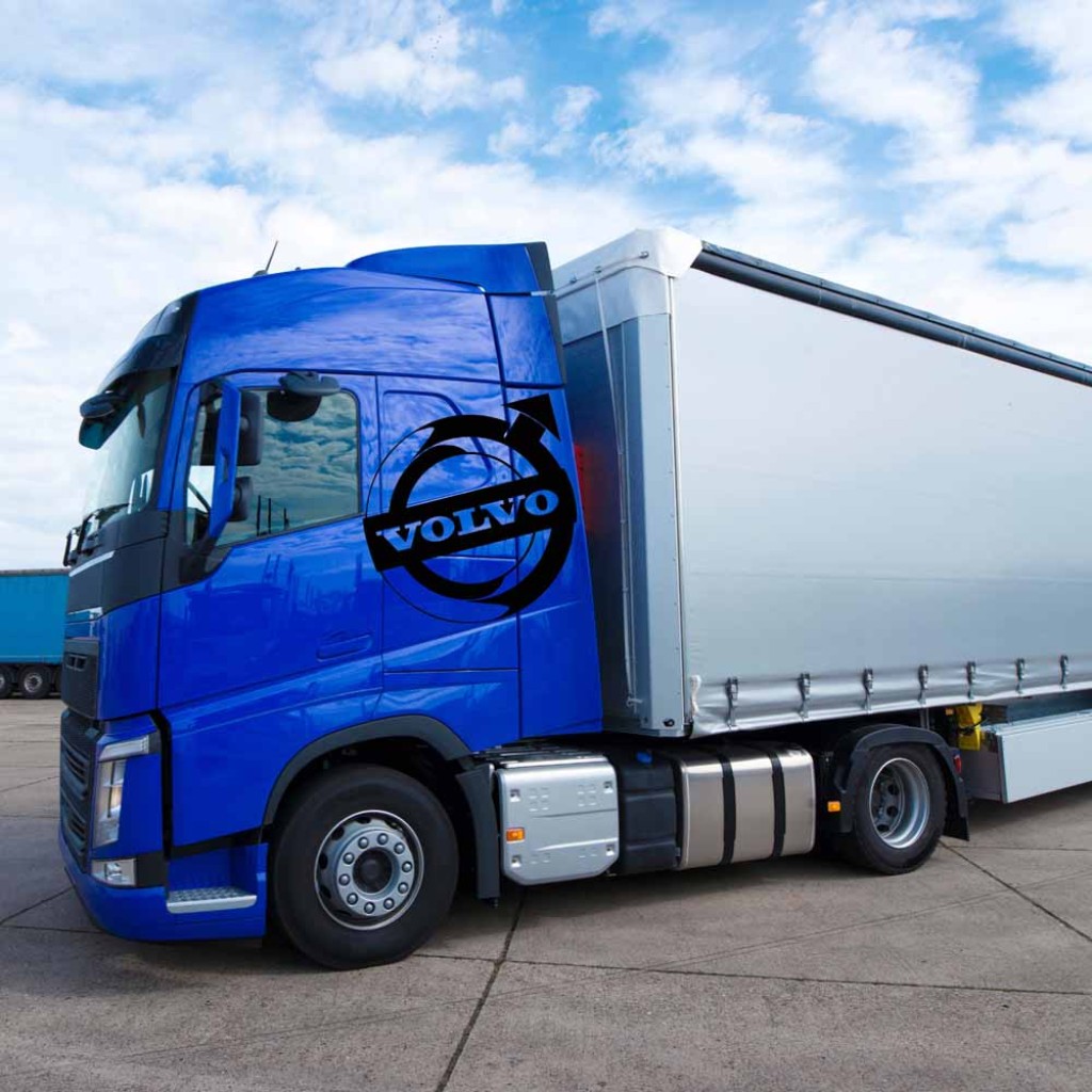 Volvo logo - levá strana samolepka Volvo logo - levá strana samolepka